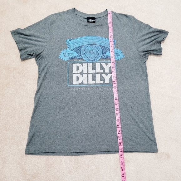 Vintage Dilly Dilly LAS VEGAS Anheuser-Busch Bud-Light T-Shirt UNISEX Size L - Picture 7 of 9